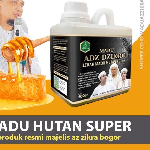 

♡ RESMI ADZ DZIKRO Hutan Super Manis Asli Az Zikra Azzikra Azikra 100% Kemasan Baru 500gr ✤