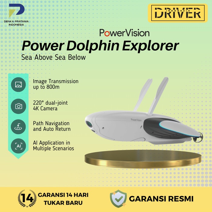 Power Vision Drone PowerDolphin Explorer Underwater