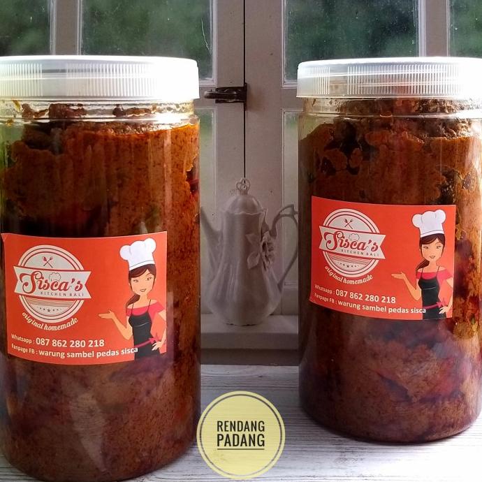 

Produk Terbaik] Rendang Padang In Jar,Rendang Enak dan Empuk