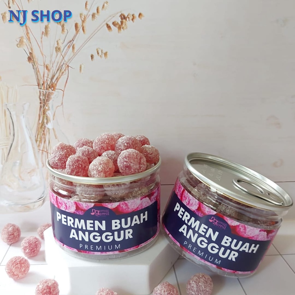 

[Permen Original] - Can Permen Buah Anggur Grapes Candy Kualitas Premium