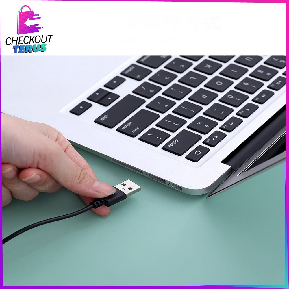 CT C809 Vacum Cleaner Keyboard Laptop Mini USB Portable With Brush Cleaner Laptop Computer PC Penyedot Debu Kecil Import