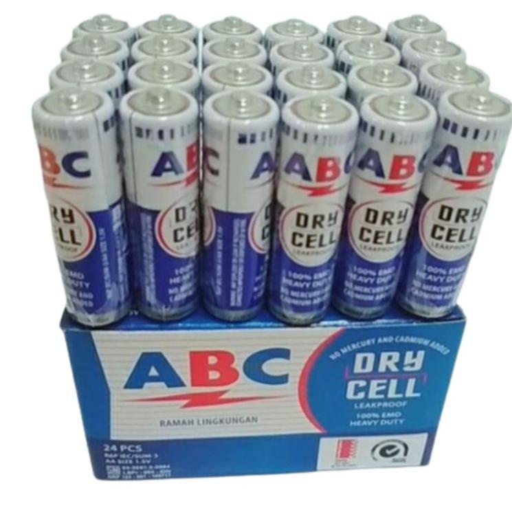 ▲ baterei abc AA biru isi 24 pcs ۞
