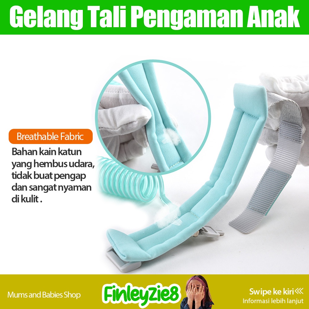 Child Anti Lost Strap / Gelang Tali Pengaman Anak / Child Safety /Anti hilang tali SS 1.5m~3m