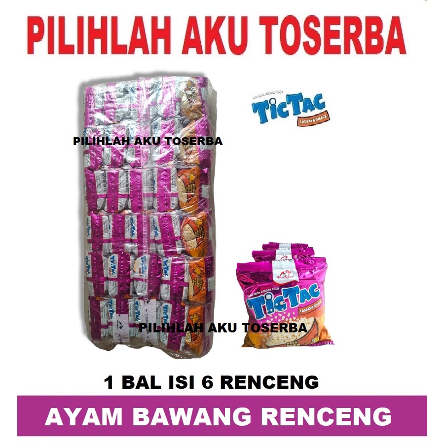 

TIC TAC AYAM BAWANG RENCENG - ( HARGA 1 BAL )