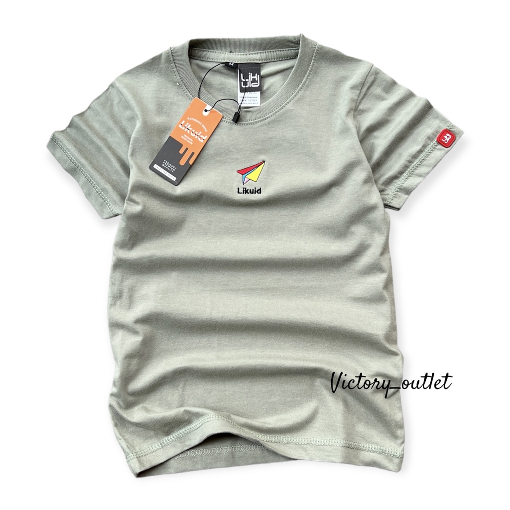 Baju distro anak laki laki dan usia 1-12th / Kaos anak oblong tangan pendek bahan cotton combed 30s