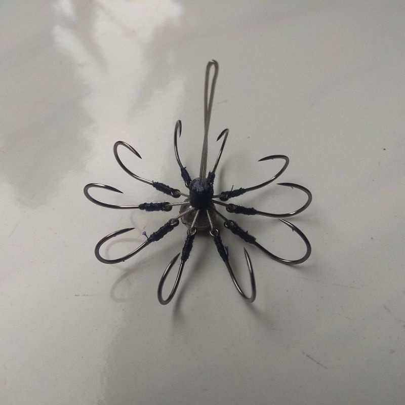 pancing garong leher panjang 10  mata kail