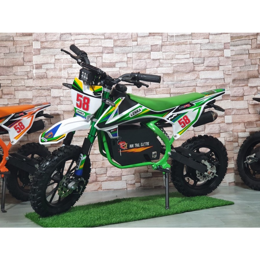 MINI TRAIL ELECTRIK Lenka Electrik Motor Mini Anak Trail LENKA