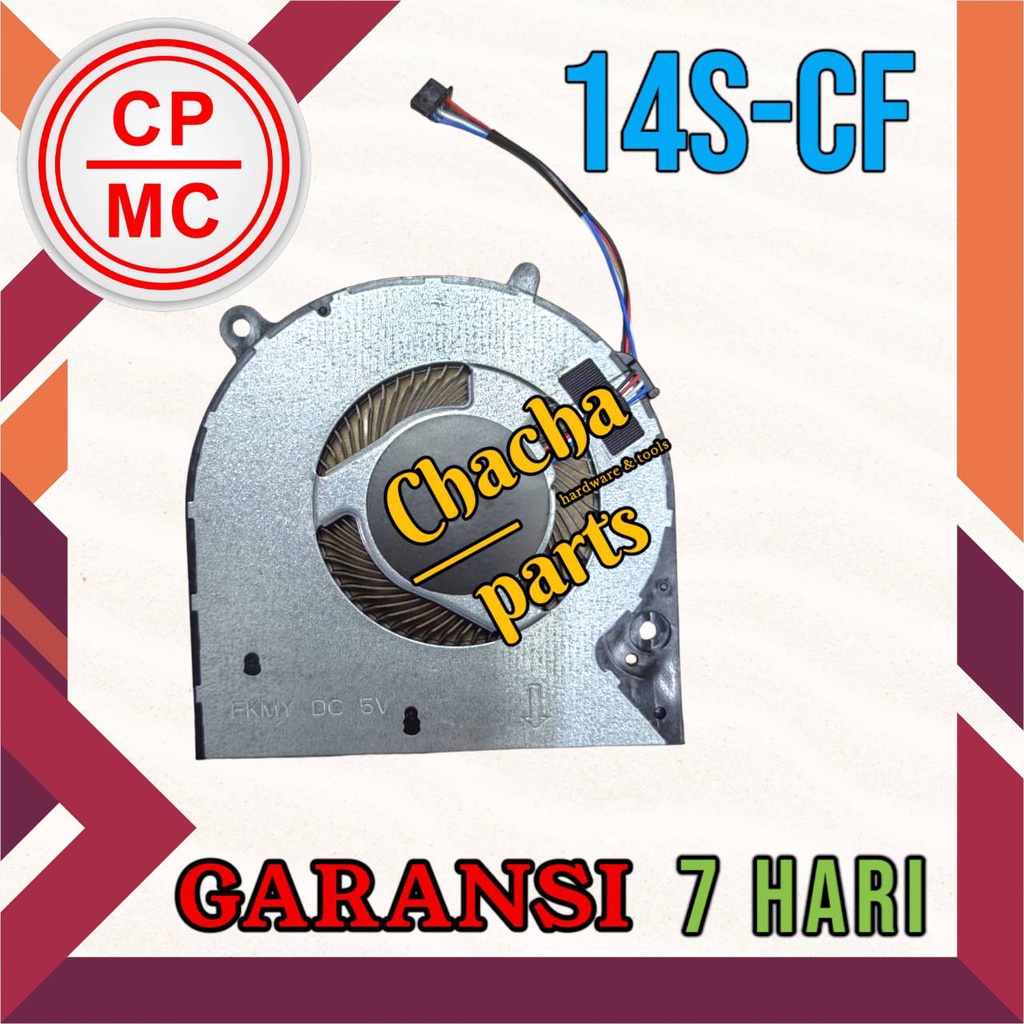 Kipas Laptop Fan CPU Notebook Hp 14S-CF 14S-CF1046TU 14S-CF2075TU