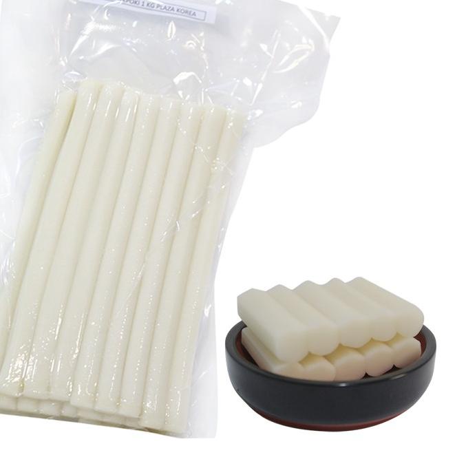 

✺ PLAZA KOREA TTEOKBOKKI ONLY FRESH 1 KG - TTEOK TOKPOKI TOPOKKI KOREAN FOOD RICE CAKE KUE BERAS KHAS KOREA ●