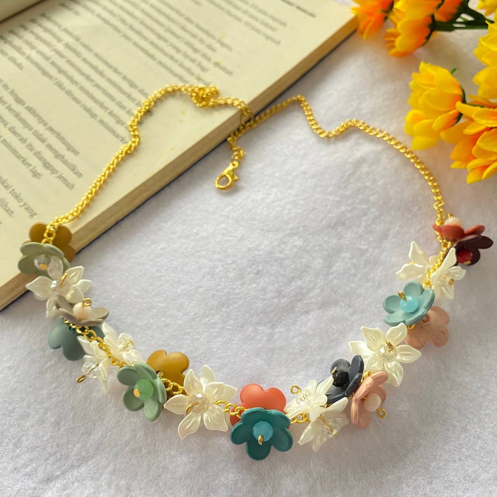 KALUNG HIJAB CARLA/BEADS NECKLACE fashion,kalung hijabers,kelung hijab viral