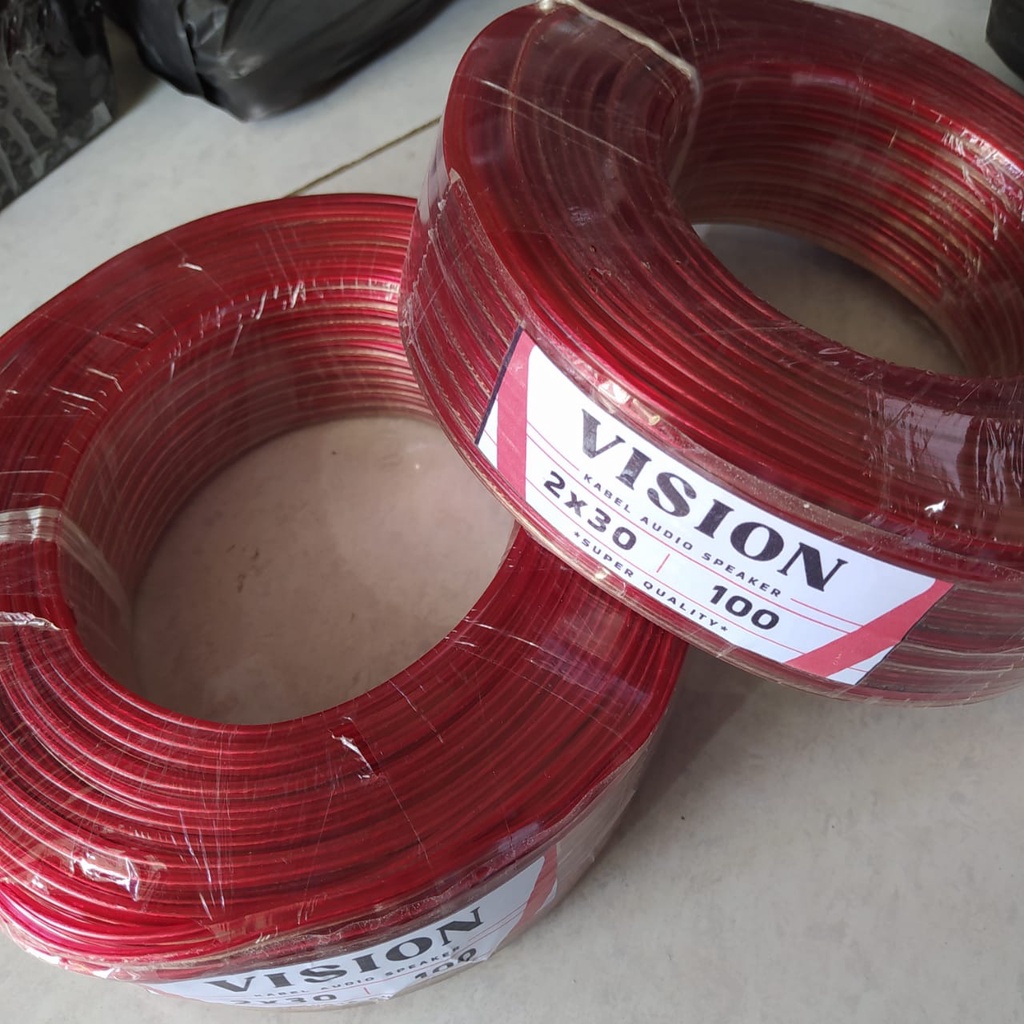 Kabel Transparan 2x30 (100 METER)