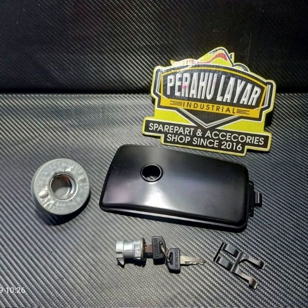 PAKET KUNCI TANGKI SET GL100 set cover pnp tangki gl ori atau repro kw mitasi