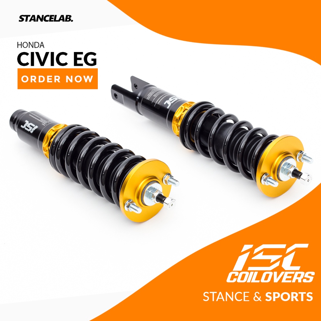 ISC Coilover Honda Civic EG "Estilo, Genio"