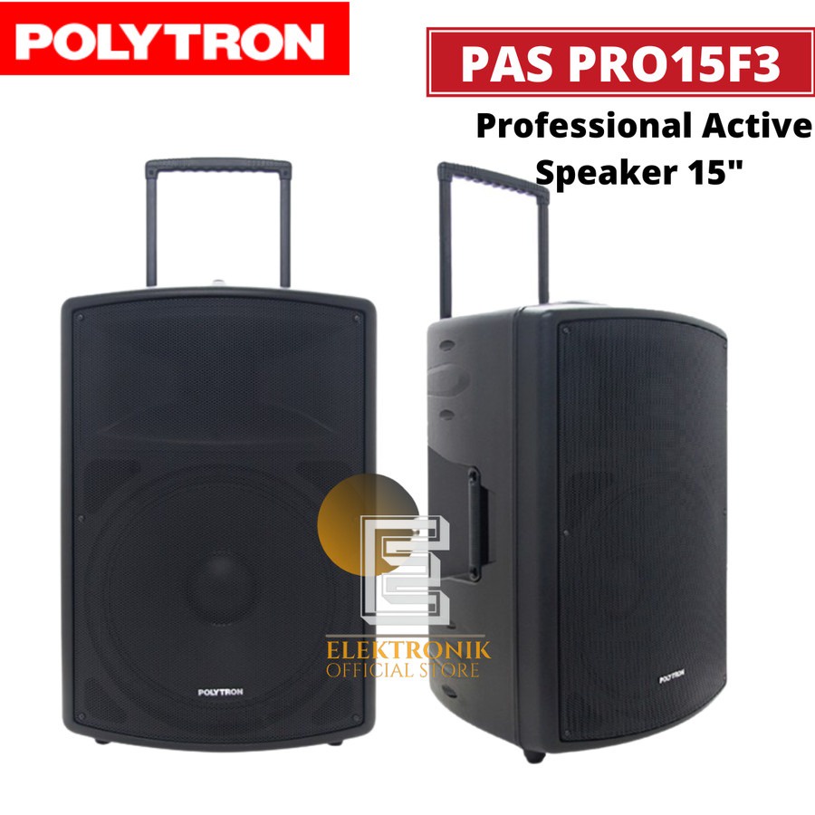 POLYTRON SPEAKER AKTIF PAS PRO 15F3 AKTIF SPEAKER/PASPRO15F3/PAS PRO15F3/PAS-PRO15F3/SPEAKER BESAR/S