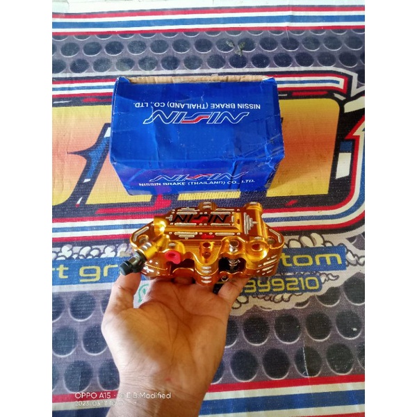caliper Nissin 4 piston custom milling