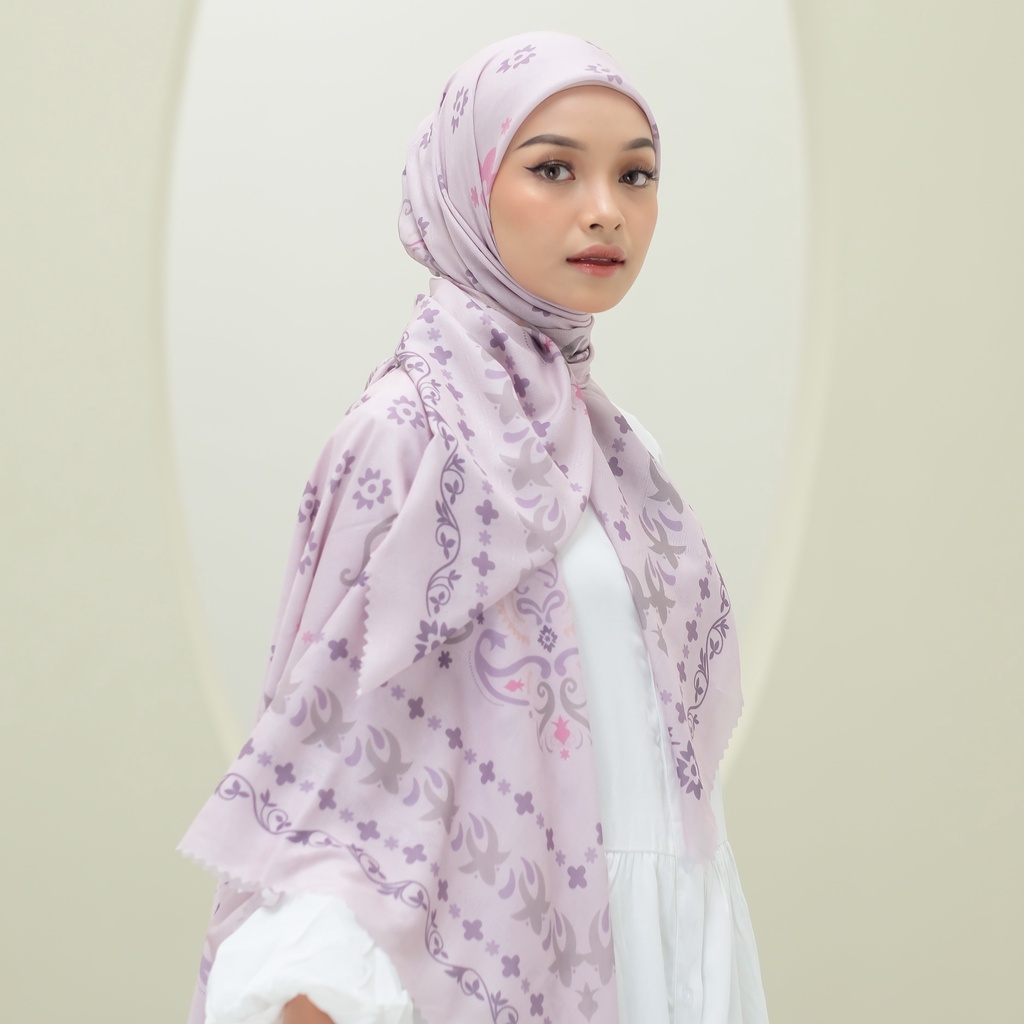 Ladybydiana HAURA SCARFT Voal Premium Syari Bahan Arabian Dobby