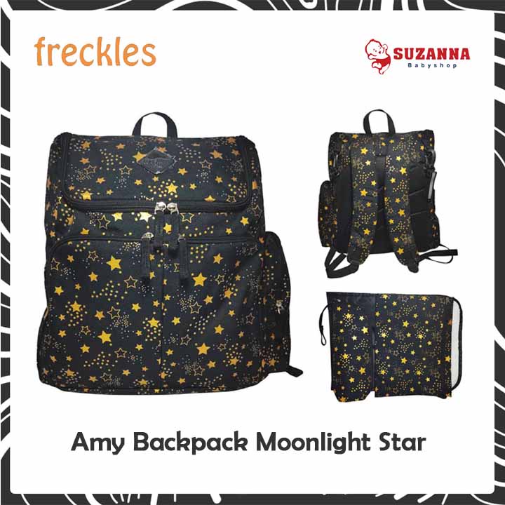 Okiedog Freckles Amy Backpack Moonlight Star - Diaper Bag