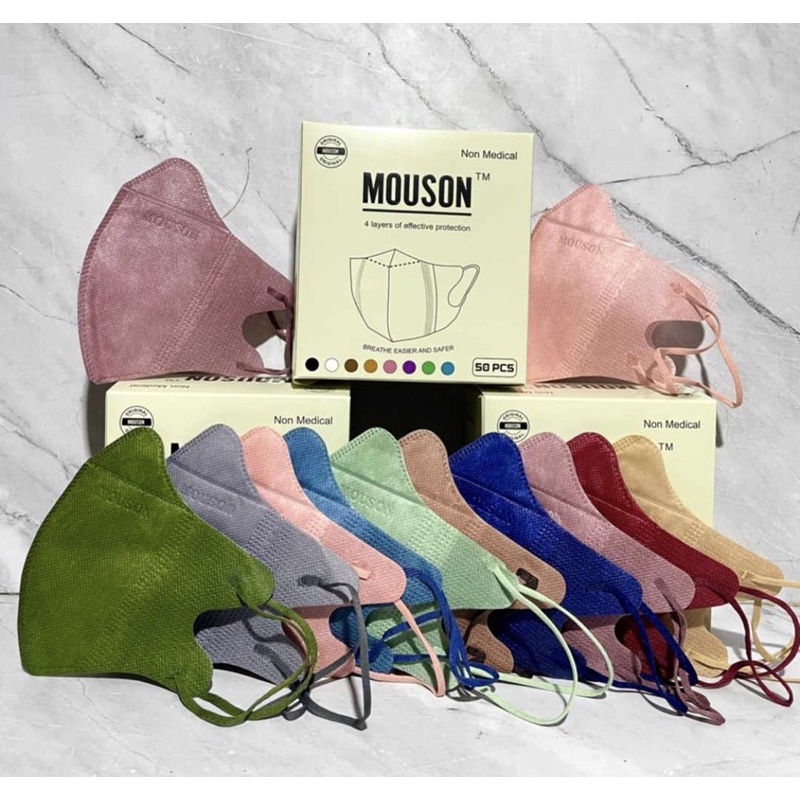 DUCKBILL MOUSON MIX WARNA / MOUSON WARNA 50PC