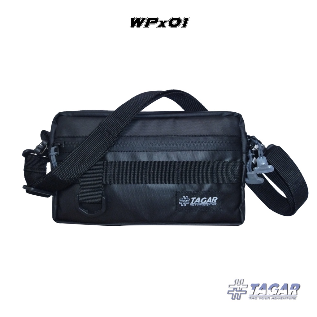 Sling Bag Clutch Bag Hand Bag Waterproof TAGAR WPx01 Tas Selempang Pria Waterproof Pouch Bag Anti Air