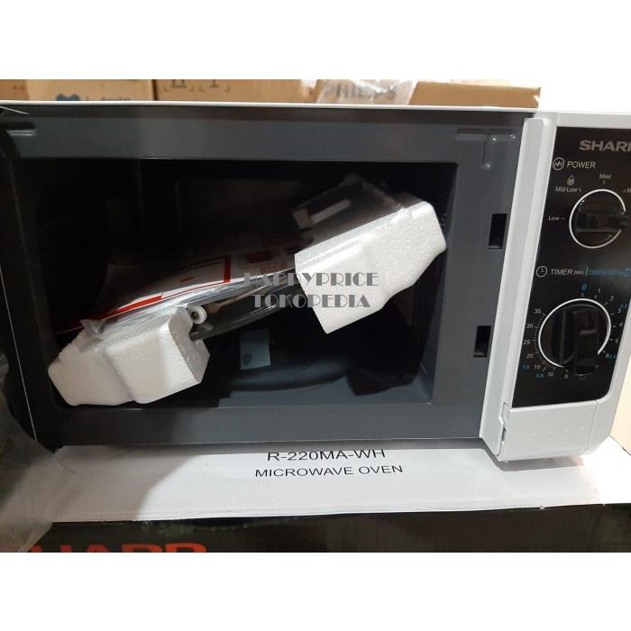 Microwave Sharp R 220 Sharp Microwave Oven Low Watt 20 L R220-MAWH