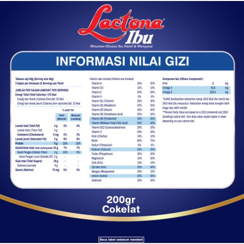 Lactona Ibu Hamil Dan Menyusui 200 Gram