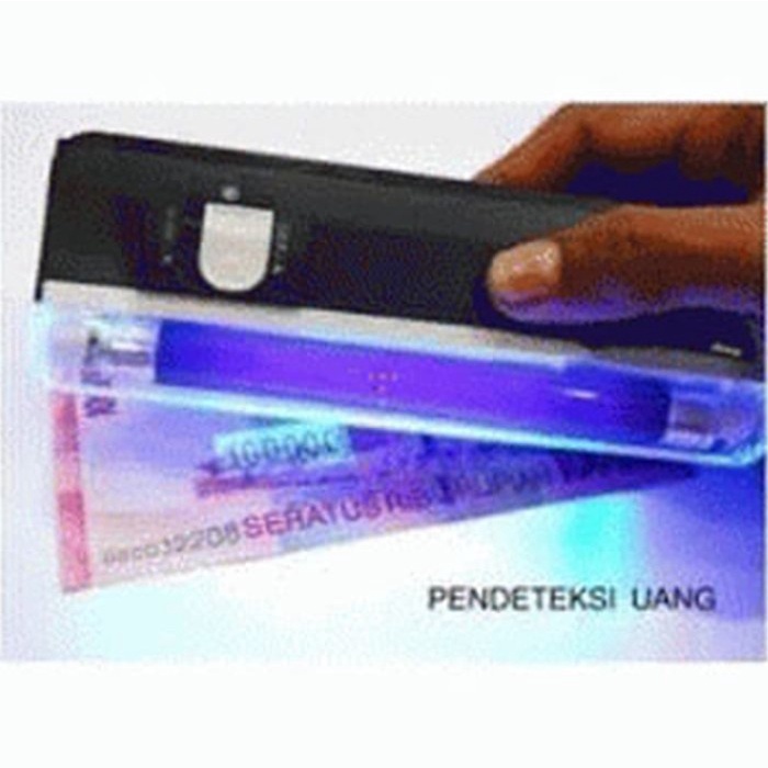.........] Money Detector Uang Palsu / Lampu UV uang Palsu