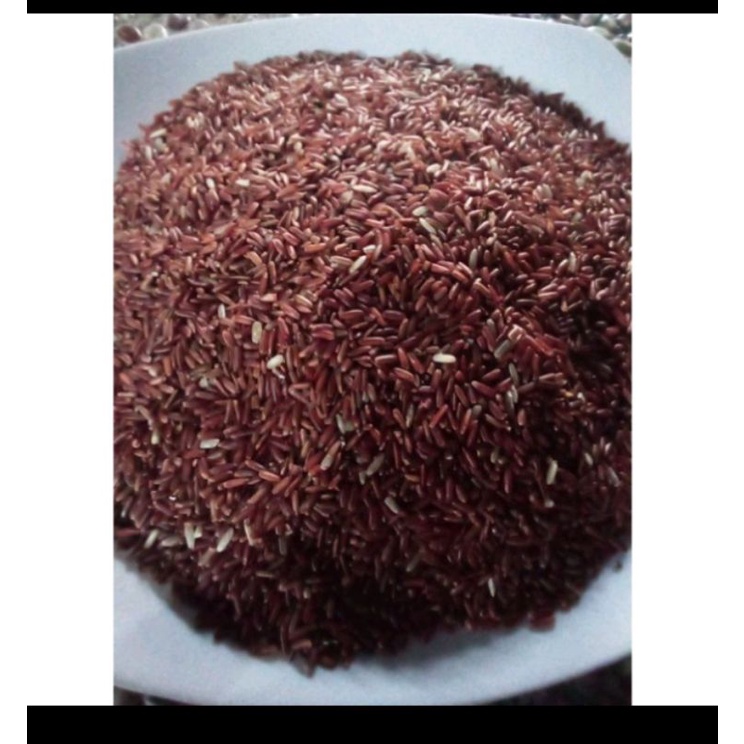 

Beras merah super pulen 0.5 kg,bersih siap masak/ vakum