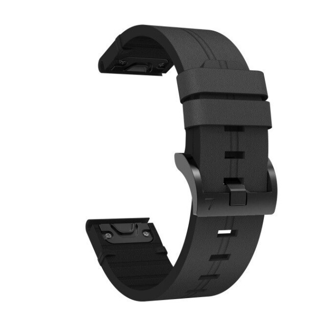 Tali Jam Strap Garmin Forerunner 965 (47mm) - Strip Leather Quick Fit 22mm