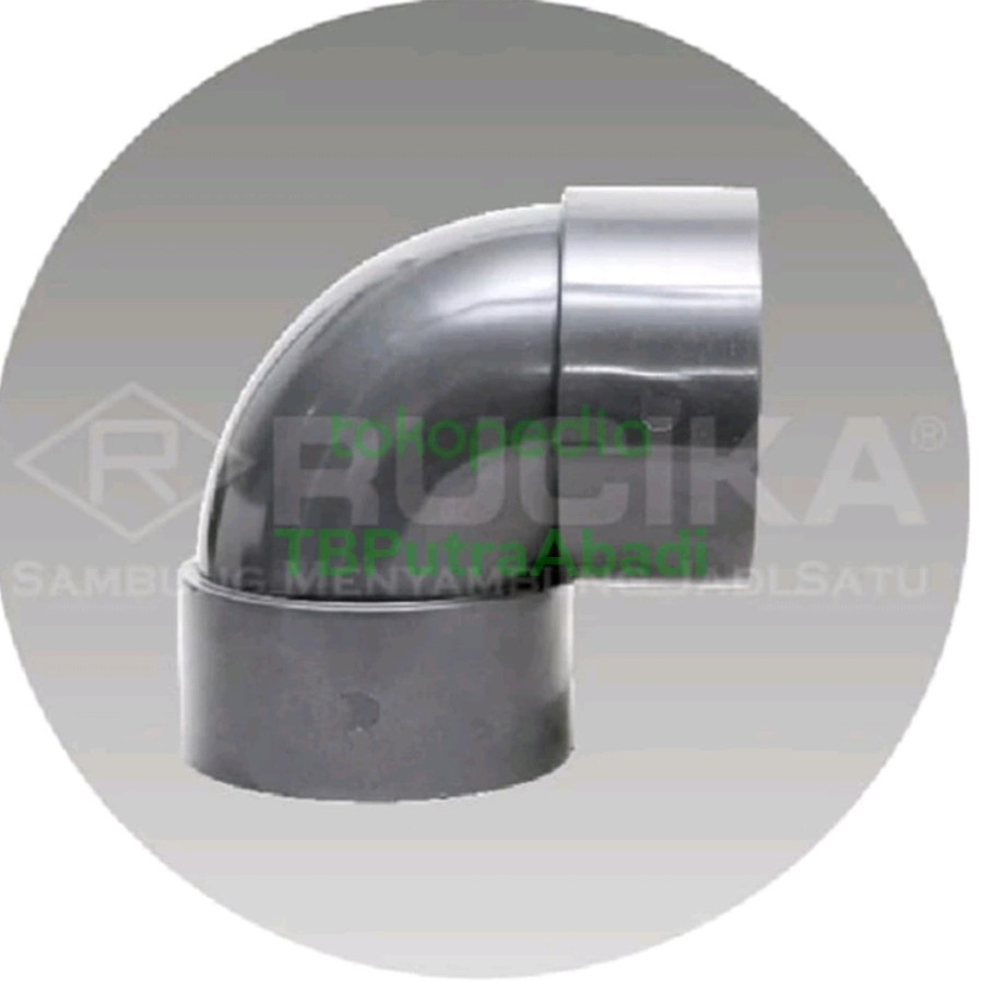 Keni Rucika 1 1/4 inch D Belokan Pipa 1 1/4" Sambungan L Pipa