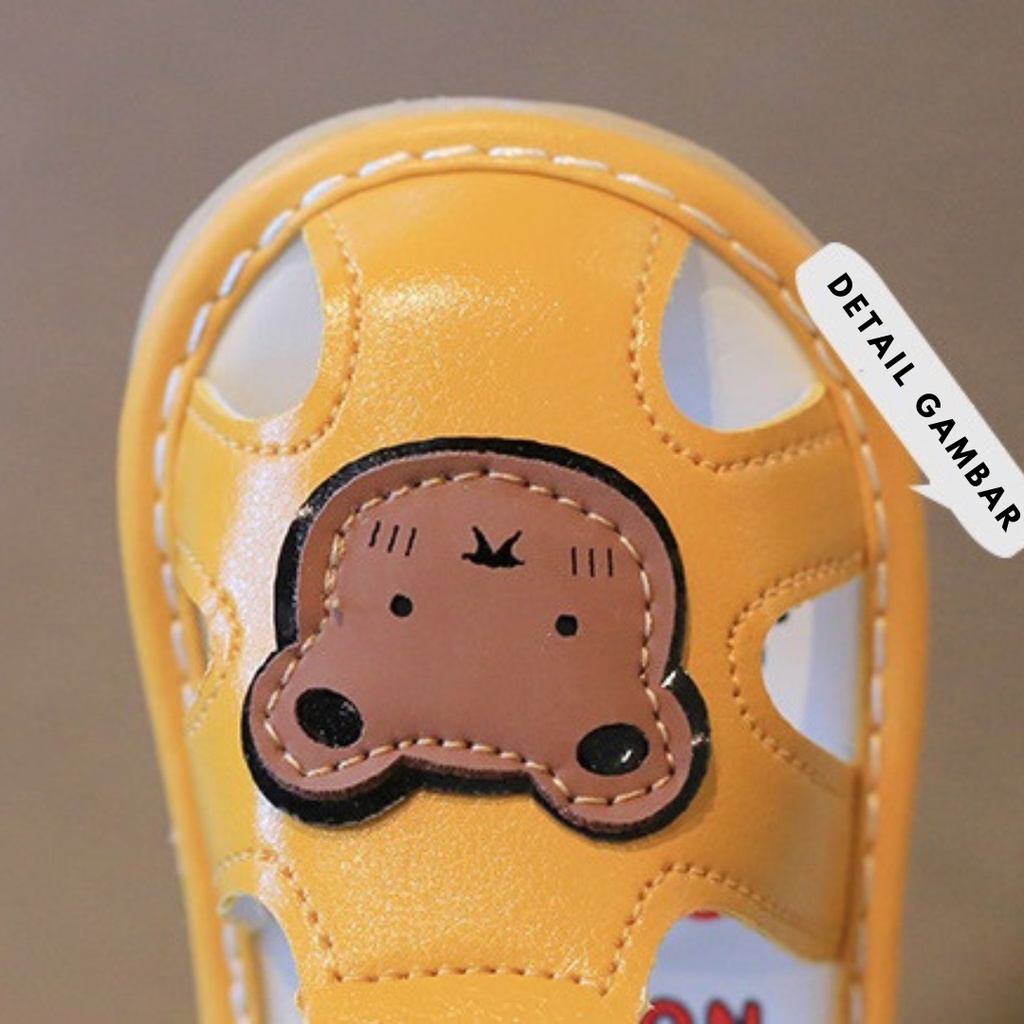 2327 NEW Sepatu cit2 bayi dan anak unisex motif bear