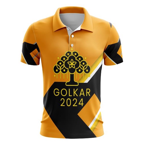 Kaos Baju Polo Berkerah Partai Golkar / Kaos Polo Partai Golkar / Kaos Berkerah Partai Golkar / Kaos