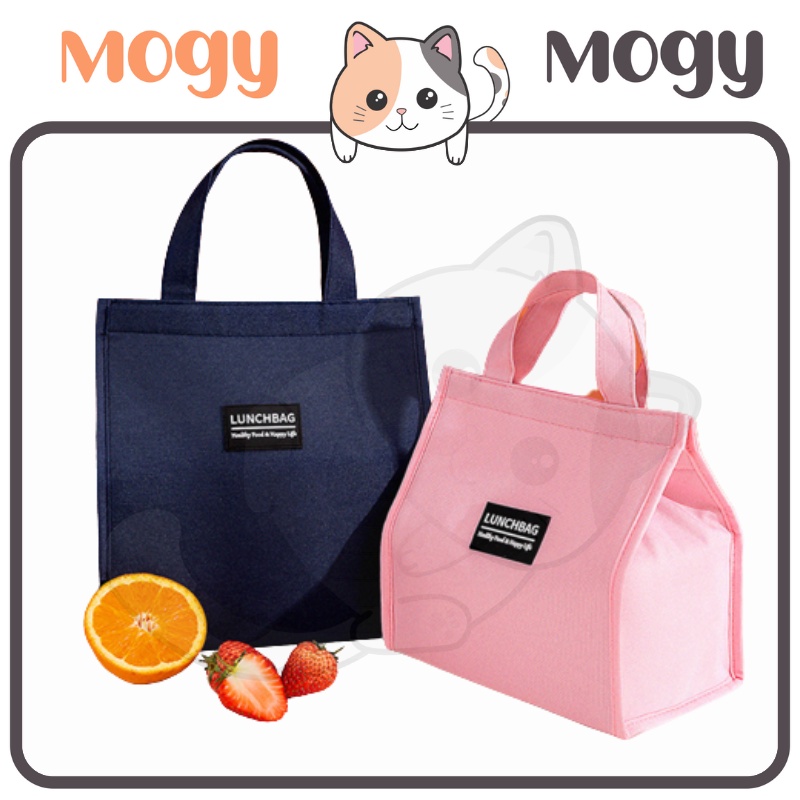 MOGYMOGY HL0498Lunch Bag Box Makanan Alumunium Tas Bekal Lunch