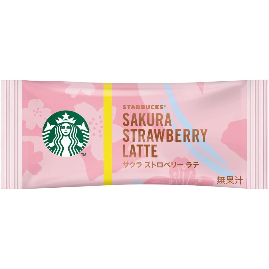 Starbucks Sakura Strawberry Latte Japan Minuman Import Jepang Original