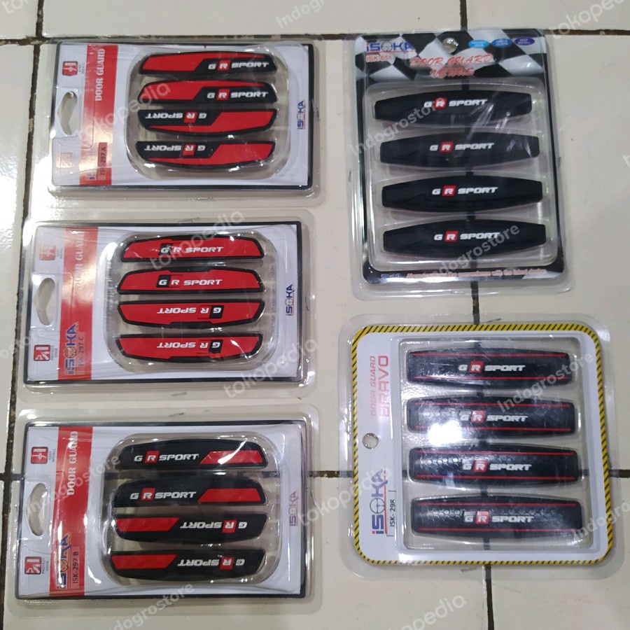 Door Guard Pintu GR SPORT ISK Mobil All New Yaris Rush Innova Fortuner