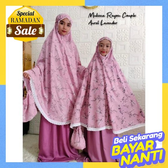 Mukena Couple Terlaris Ibu Anak Kapel Copel Mokena Lucu Bahan Adem Kek Mukena Dewasa Dahlia Nadira C
