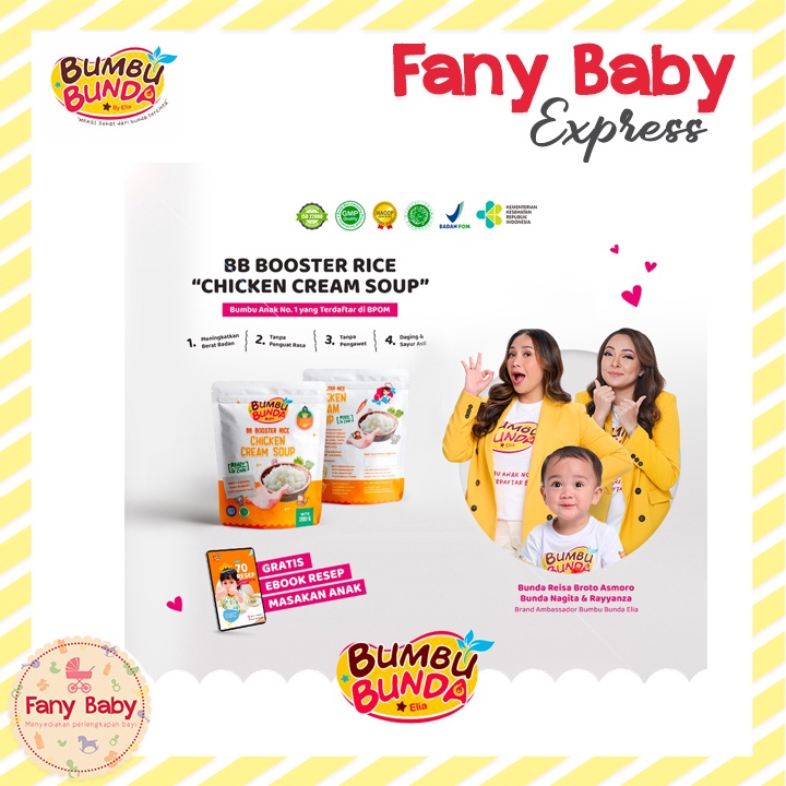 BUMBU BUNDA ELIA BB BOOSTER RICE - BOOSTER BERAS MPASI