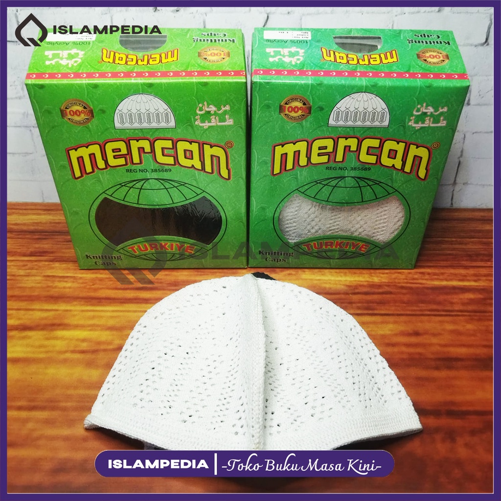Peci Mercan Original Turki | Kopyah rajut mercan murah