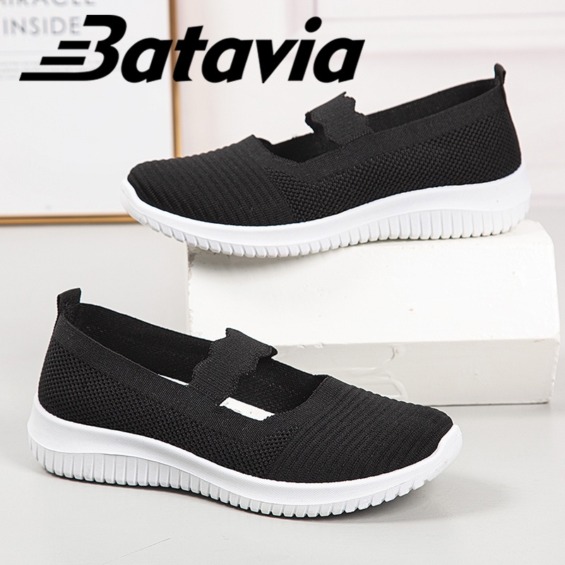 Batavia Sandal Wedges Wanita Sandal Slip On Pita Wanita Korean Style A19