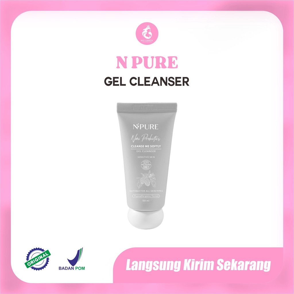 NPURE NONI PROBIOTICS &quot;CLEANSE ME SOFTLY&quot; / GEL CLEANSER