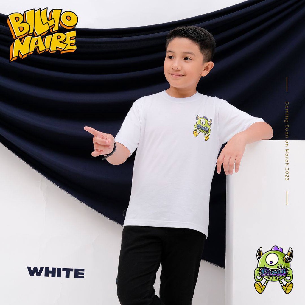 TSHIRT Kaos BILLIONAIRE anak anak super premium