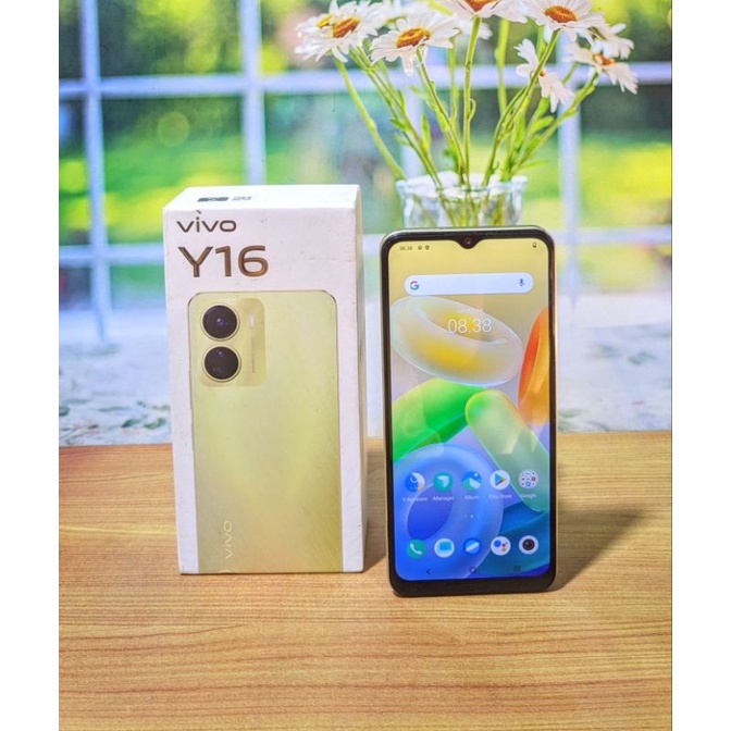 Vivo Y16 Ram 3/32gb Resmi Indonesia Fullset