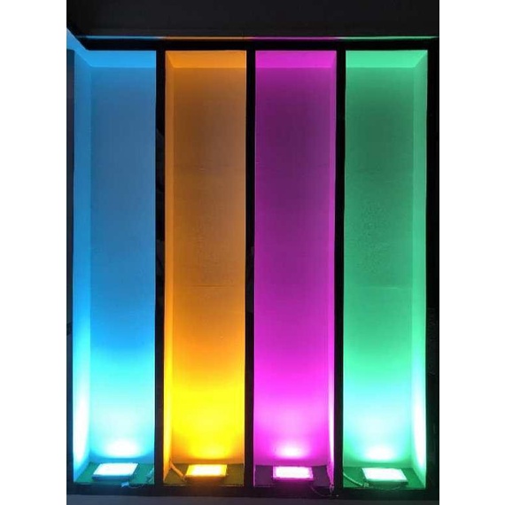 LAMPU SOROT LED 50 WATT (KUNING, UNGU, BIRU, HIJAU, PUTIH, WARMWHITE) [COD]
