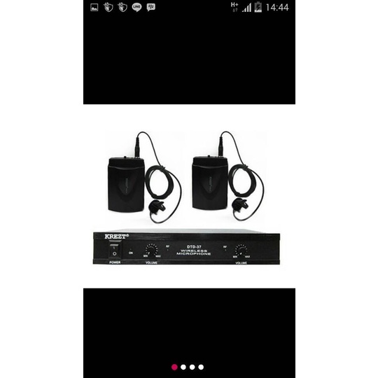 Mic Wireless Krezt Dtd 37 ( Clip On )