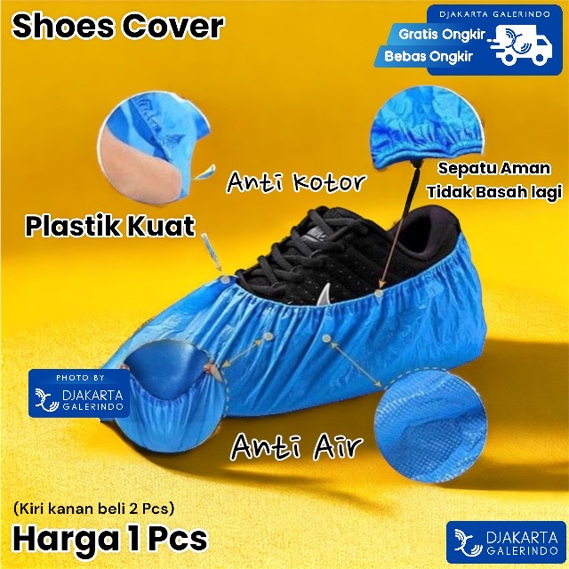 Shoes Cover Sarung Pelindung Sepatu Anti Air Anti Hujan  Anti Kotor