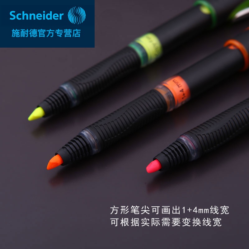 

Schneider one higlighter flourencent 4 mm