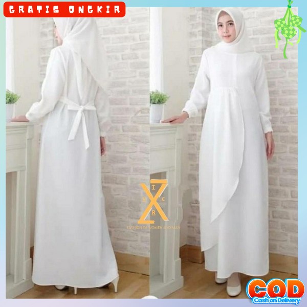 Bsju Syari Murah Jubah Muslimah Ghamis Cewek Premium Gamis Lebaran Perempuan Dewasa Bj Wanita Sarii 