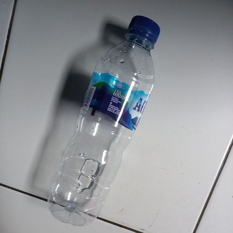 Botol Aqua Bekas/Botol Plastik Bekas Merk Aqua/Botol Akua Bekas 600ml