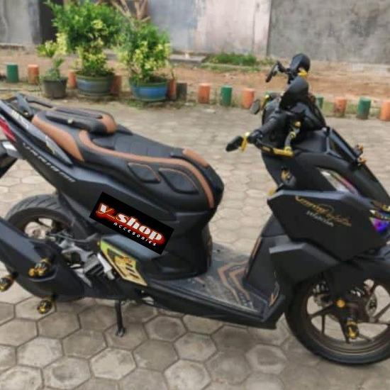 Sarung Cover Jok Motor Variasi Vario 160 150 Led Karbu 110 125 MBtech