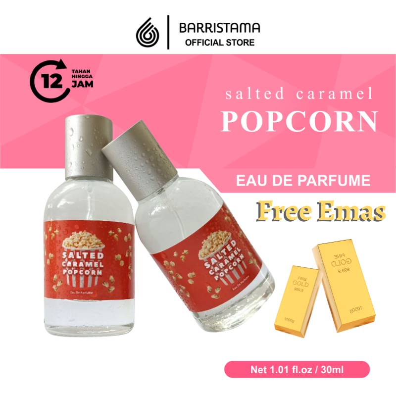 Free Emas Popcorn Salted Caramel - Parfum Pria Wanita Tahan Lama