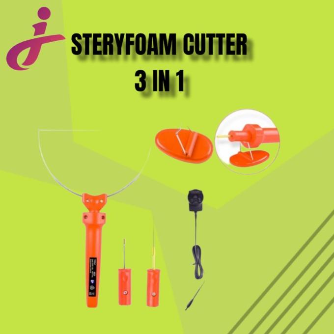 

Alat Pemotong Gabus Listrik Sterofoam Cuter Hot Wire Foam Cuter 3 in 1